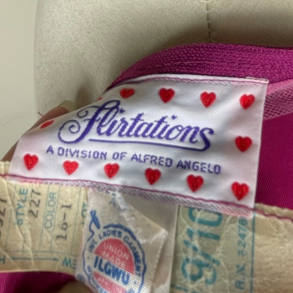 Flirtations by Alfred Angelo Pretty in Pink Vintage Gown - Picture 5 of 6